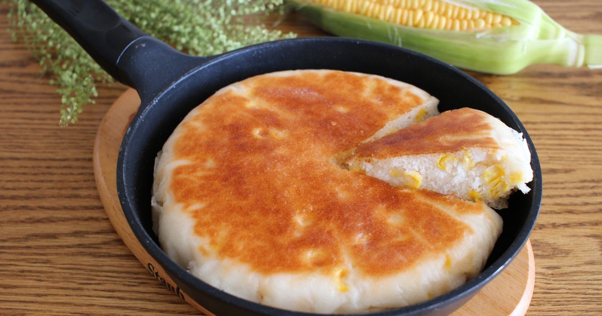 フライパンで作るバターコンパン